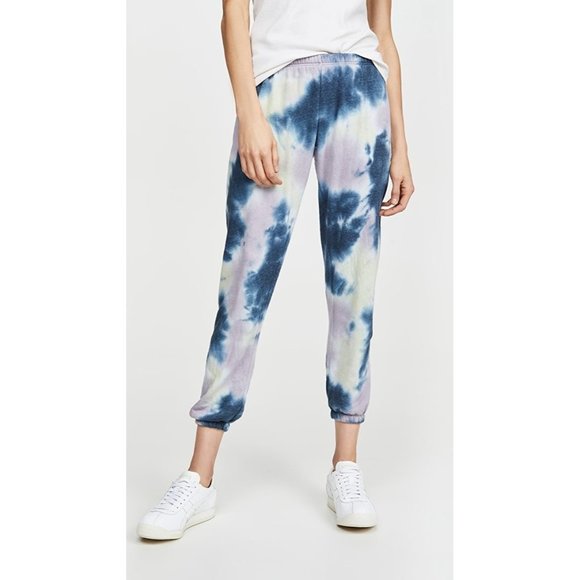 New Spiritual Gangster Perfect Sweatpant Size S Tie Dye Pastel Cloud NWT - Picture 2 of 7
